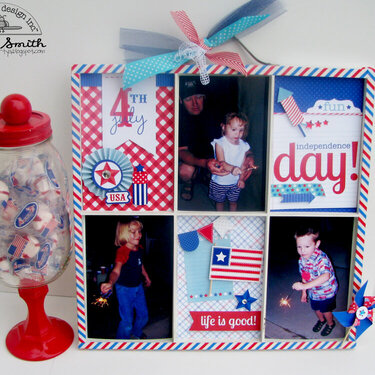 Doodlebug Designs Star&#039;s and Stripes Photo Tray