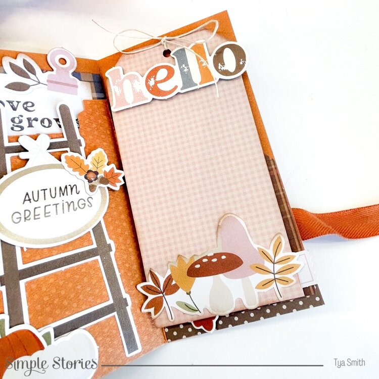 Simple Stories Acorn Lane One Sheet Mini Album