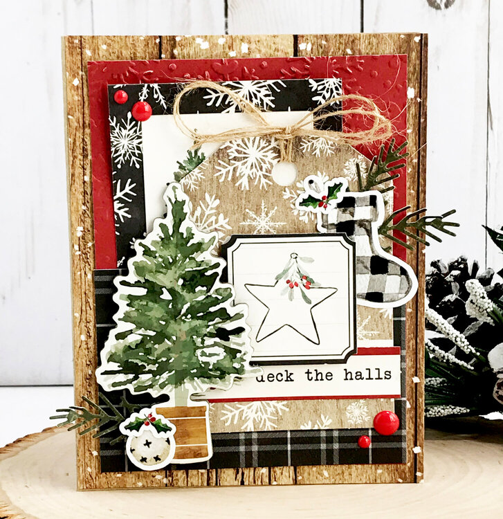 Carta Bella Deck the Halls Card