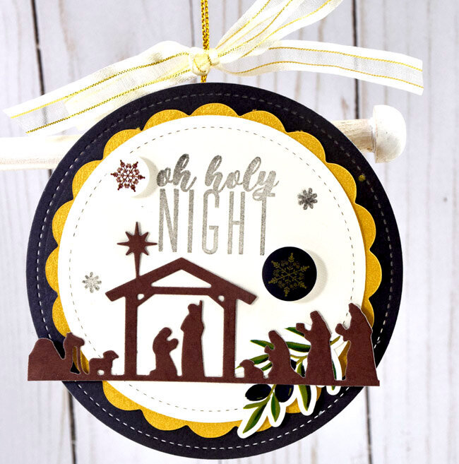 Oh Holy Night Christmas Ornaments