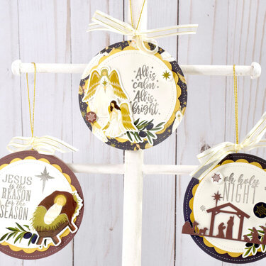 Oh Holy Night Christmas Ornaments