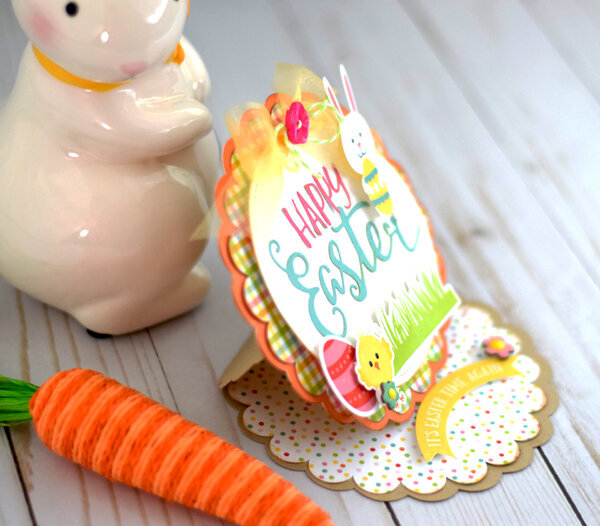 Echo Park Celebrate Easter Easel Card