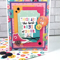 Best Days Card - Echo Park Teen Spirit Card