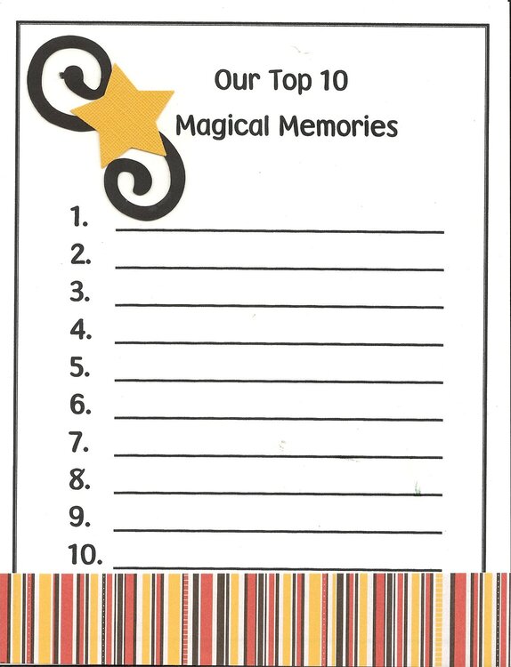 Disney favorite Memories pg 2