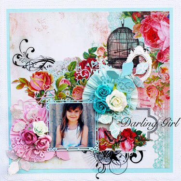 Darling Girl - My Creative Scrapbook March Kit