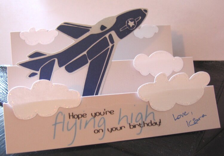 Fighter Jet birthday card