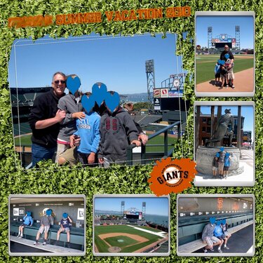 Visit to the Giants ballpark