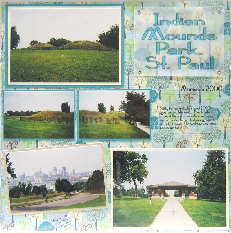 Minnesota 2000 - Indian Mounds Park, St. Paul