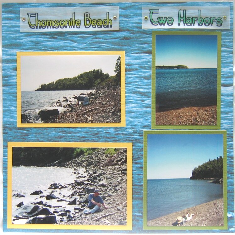 Minnesota 2000 - Thomsonite Beach and Two Harbors
