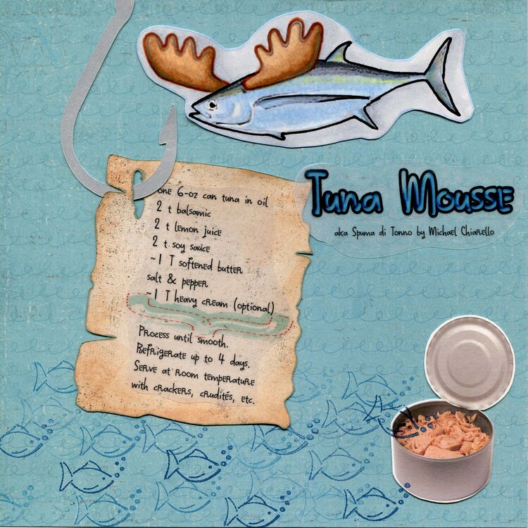 Cookbook Project:  Tuna Mousse