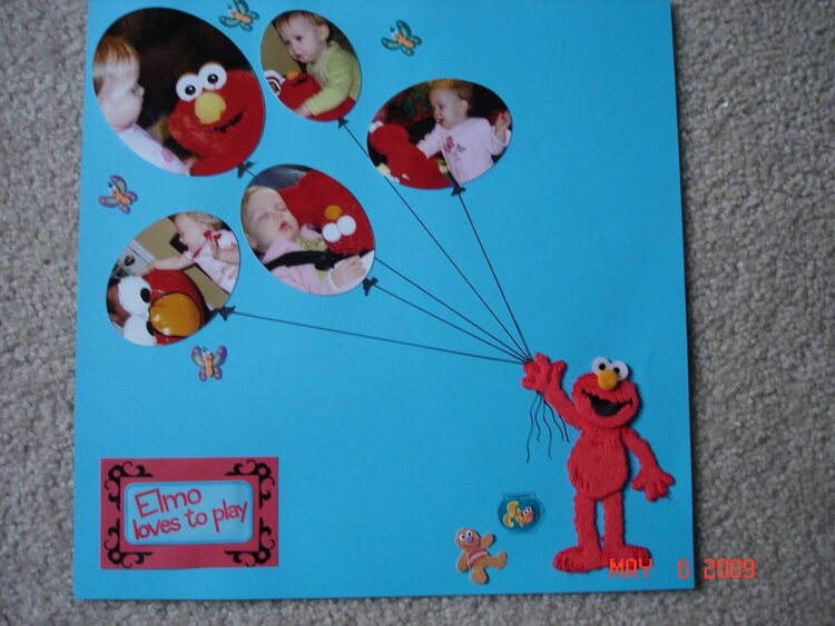 Elmo Balloons