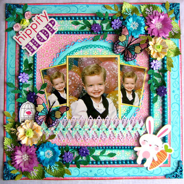 Hippity Hop Designed for Scrapbook Memories And More