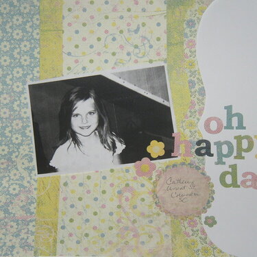 Oh Happy Day (altered) {SFAC #1 challenge}