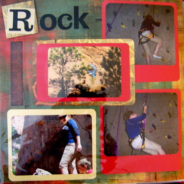Rock in out to Rock Climbing