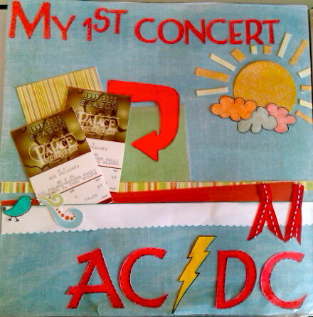 my first concert