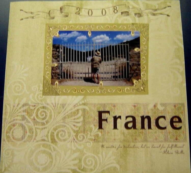 2008 -- France Album Cover