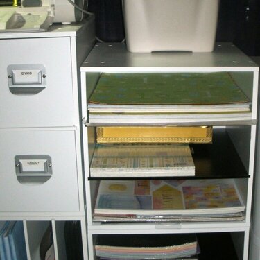 My Newly Organized Scraproom