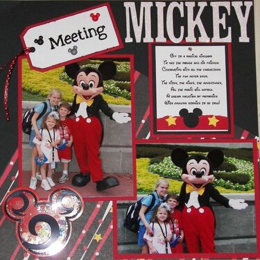 Meeting Mickey - Disney