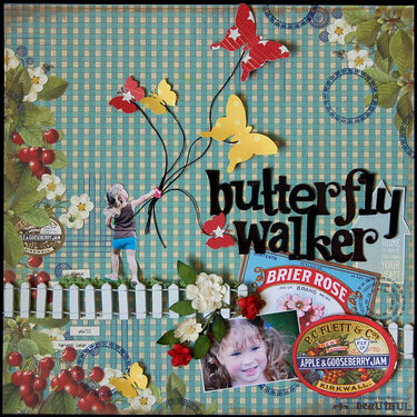 Butterfly Walker *A Million Memories June Kit*