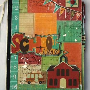 School Altered Journal **Crate Paper**
