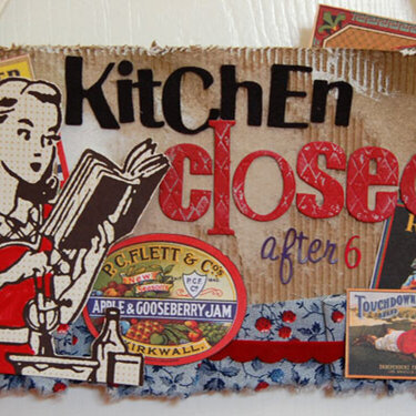 Kitchen Sign *Webster&#039;s Pages*