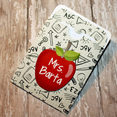 Back To School Gift Card Holder
