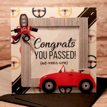 Congrats, You Passed card