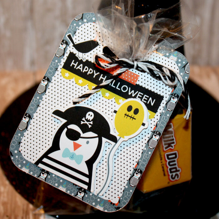 Halloween Candy treat tag