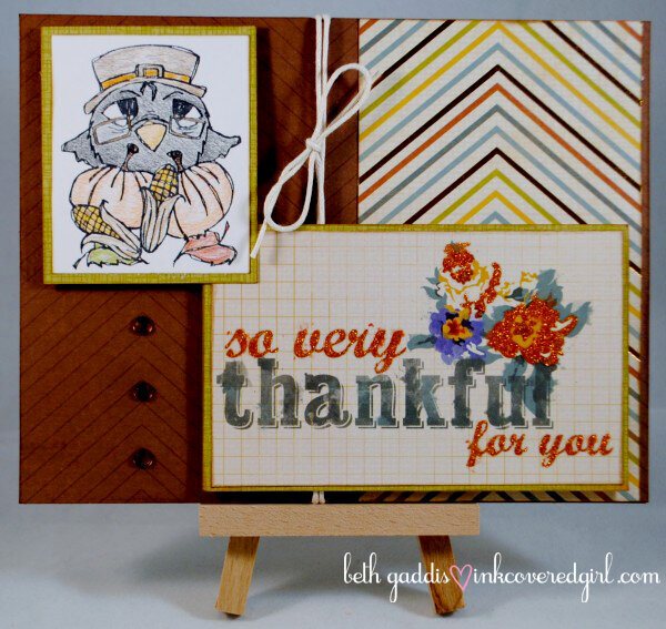 So Very Thankful card