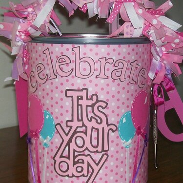 Birthday Paint Can