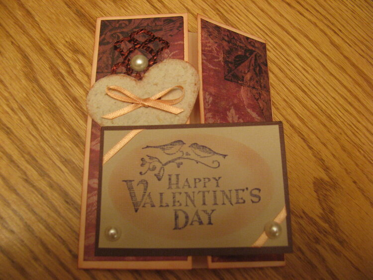gatefold valentine