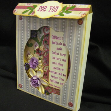 card with box