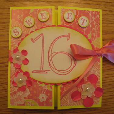 birthday box card