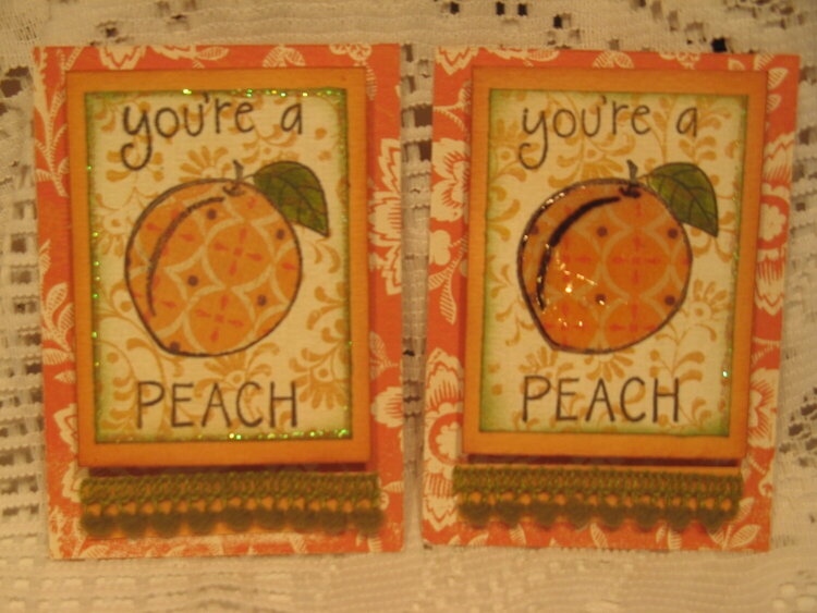 You&#039;re a peach