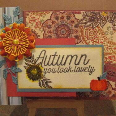 Autumn fancy fold