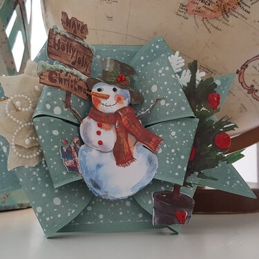 Holly Jolly Christmas Biw Card