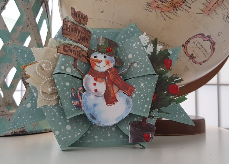 Holly Jolly Christmas Biw Card