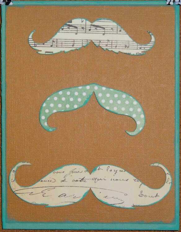 A masculine card