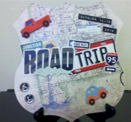 Road Trip Mini Album - Front Cover