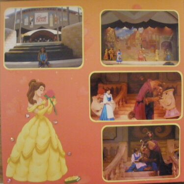 Orlando Vacation Album Hollywood Studios - Beauty and the Beast Pg1