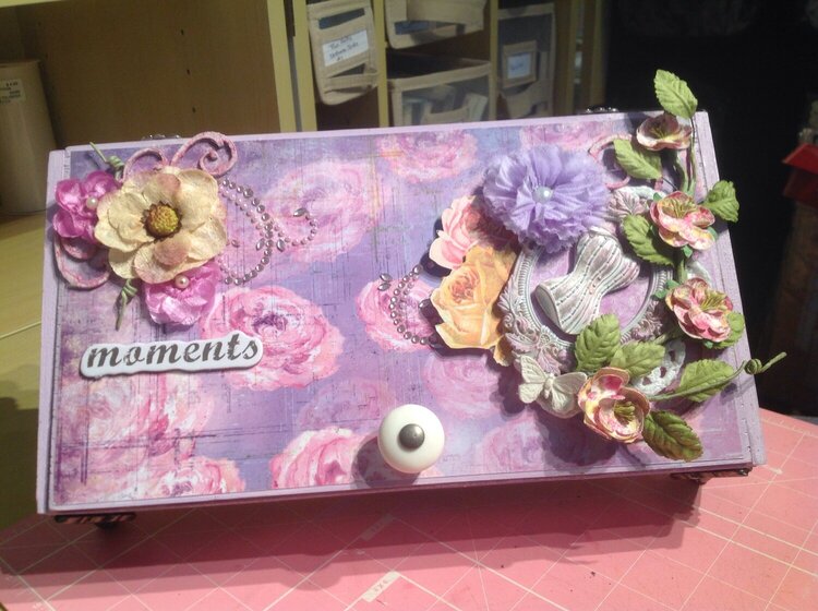 Altered Cigar Box - Prima October Special Delivery Kit