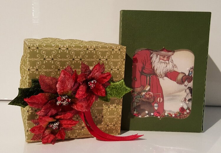Santa gift box lid