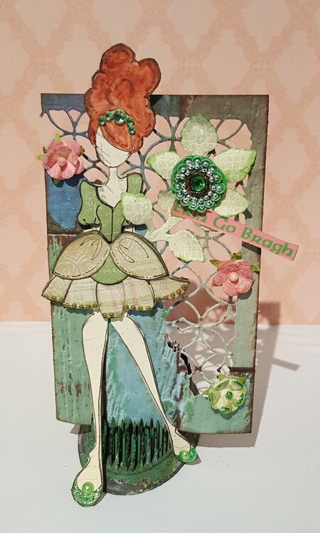 March Julie Nutting Doll Magnets