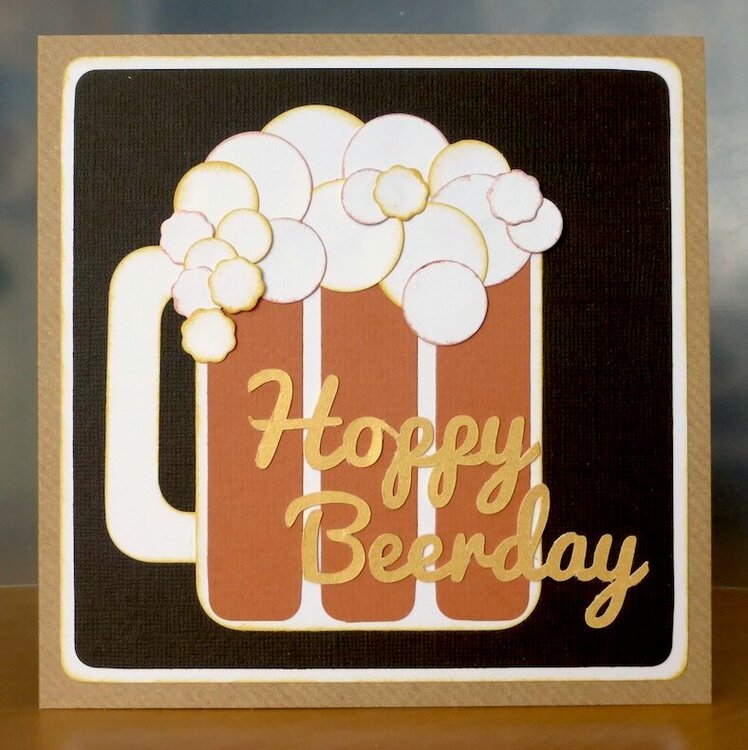 Hoppy Beerday card