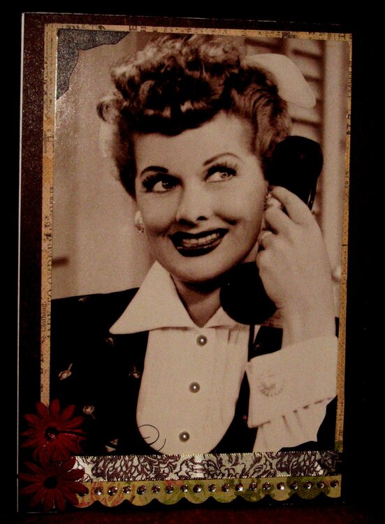 Lucille Ball Card