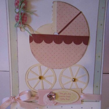 baby girl card