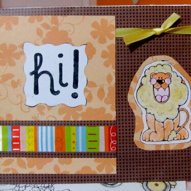 Lion Card