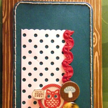 Woodland card for Cardvaarks Sketch fest