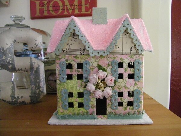 Glitter and Shabby Chic cottage