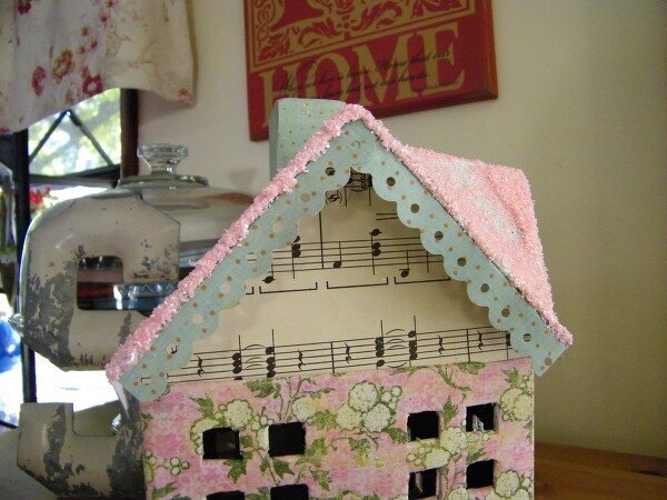 Glitter and Shabby Chic cottage